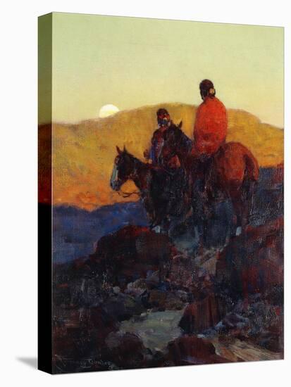 Sunset Glow-Frank Tenney Johnson-Premier Image Canvas