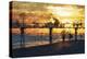 Sunset Gold - In the Style of Oil Painting-Philippe Hugonnard-Premier Image Canvas