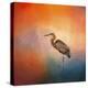 Sunset Heron-Jai Johnson-Premier Image Canvas