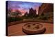 Sunset Image of the Garden of the Gods.-diro-Premier Image Canvas