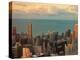 Sunset in Chicago-Jessica Levant-Premier Image Canvas