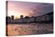 Sunset in Copacabana Beach-dabldy-Premier Image Canvas