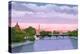Sunset in Paris, the Seine river-Hiroyuki Izutsu-Premier Image Canvas
