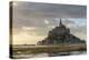 Sunset light, Mont-Saint-Michel, UNESCO World Heritage Site, Normandy, France, Europe-Francesco Vaninetti-Premier Image Canvas