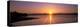 Sunset Near Burlington Vermont USA-null-Stretched Canvas
