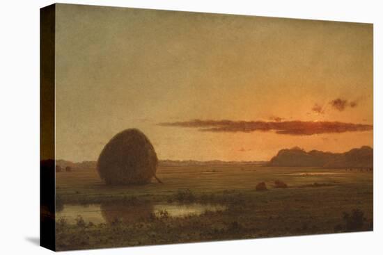 Sunset, Newburyport Meadows, 1863-Martin Johnson Heade-Premier Image Canvas