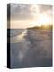 Sunset on Beach, Sanibel Island, Gulf Coast, Florida, United States of America, North America-Robert Harding-Premier Image Canvas