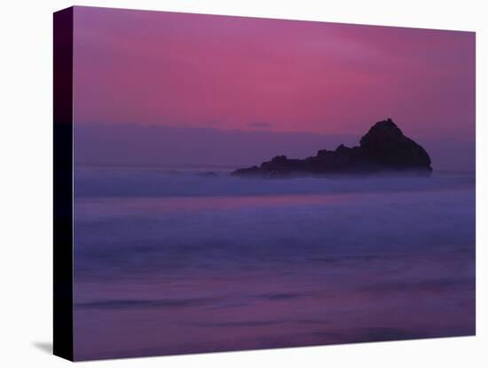 Sunset on Big Sur, Pfeiffer Beach State Park, California, USA-Jerry Ginsberg-Premier Image Canvas