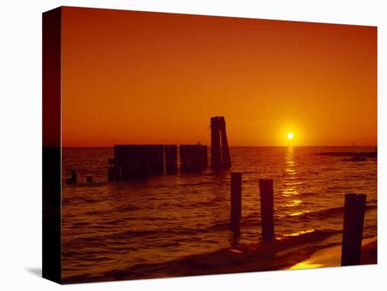 Sunset on Chesapeake Bay-Carol Highsmith-Stretched Canvas