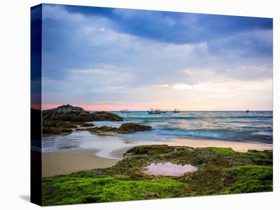 Sunset on Khao Lak Beach in Thailand-Remy Musser-Premier Image Canvas