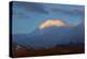 Sunset on Mt. Ngauruhoe, Tongariro National Park, Central Plateau, North Island, New Zealand-David Wall-Premier Image Canvas