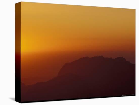 Sunset on Petra Valley, Jordan-Michele Molinari-Premier Image Canvas