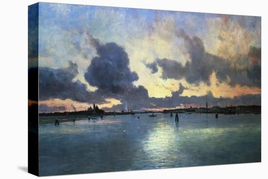 Sunset on the Laguna, Venice, Italy-Marie Joseph Iwill-Premier Image Canvas