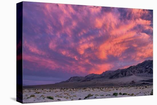 Sunset on the Moon, Clouds Over Death Valley, California-Vincent James-Premier Image Canvas