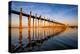 Sunset on U Bein Bridge, Amarapura, Myanmar Burma-martinho Smart-Premier Image Canvas