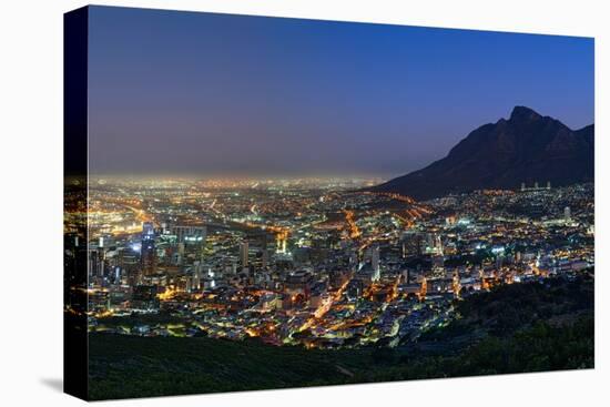 Sunset over Cape Town city, South Africa, Africa-G&M Therin-Weise-Premier Image Canvas