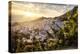 Sunset over Chefchaouen, the blue city of Morocco, North Africa, Africa-Francesco Fanti-Premier Image Canvas