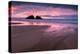 Sunset over Holywell Bay, UK-Ross Hoddinott-Premier Image Canvas