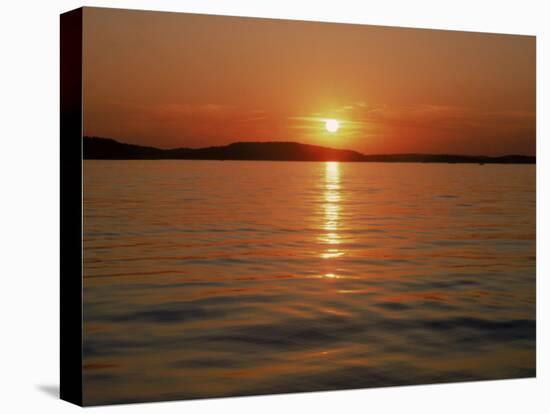 Sunset Over Lake Lanier, GA-Mark Gibson-Premier Image Canvas