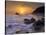 Sunset over Leo Carillo State Beach, Malibu, California-Tim Fitzharris/Minden Pictures-Stretched Canvas