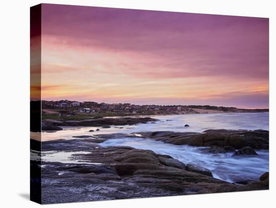 Sunset over Punta del Diablo, Rocha Department, Uruguay, South America-Karol Kozlowski-Premier Image Canvas