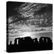 Sunset over Stonehenge-Staff-Premier Image Canvas