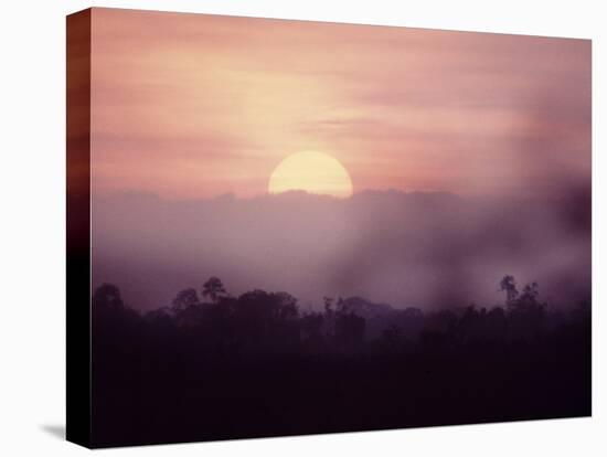 Sunset over Sumatra, Island of Indonesia-Co Rentmeester-Premier Image Canvas