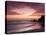 Sunset over Surfers, Biarritz, Pyrenees Atlantiques, Aquitaine, France-Doug Pearson-Premier Image Canvas
