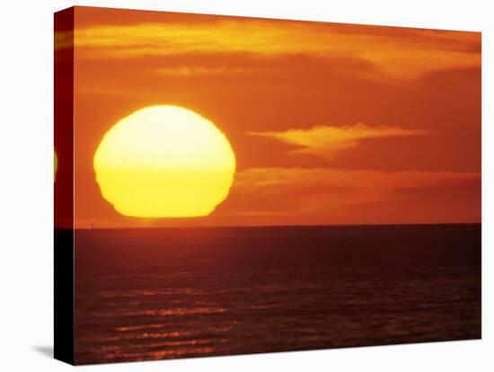 Sunset Over the Pacific-Mitch Diamond-Premier Image Canvas