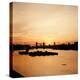 Sunset over Tower Bridge 1966-H Jones-Premier Image Canvas