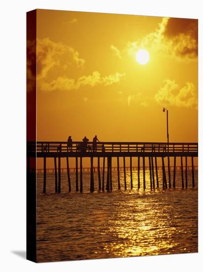 Sunset Over Virginia Beach, VA-Chris Rogers-Premier Image Canvas