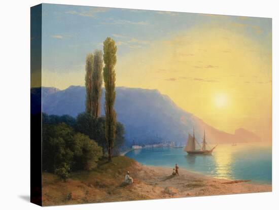 Sunset over Yalta-Ivan Konstantinovich Aivazovsky-Premier Image Canvas