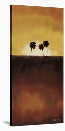 Sunset Palms I-Tandi Venter-Stretched Canvas