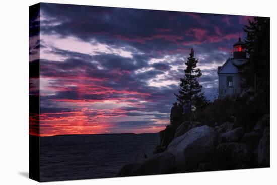 Sunset Pillars at Bass Harbor, Acadia National Park-Vincent James-Premier Image Canvas