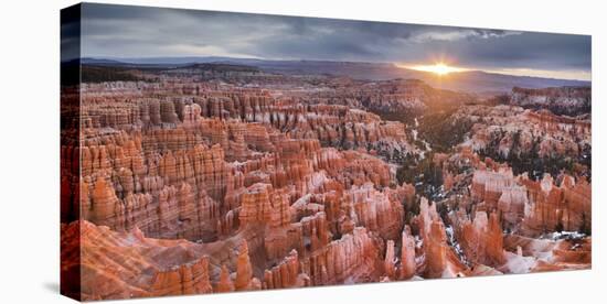 Sunset Point, Bryce Canyon National Park, Utah, Usa-Rainer Mirau-Premier Image Canvas