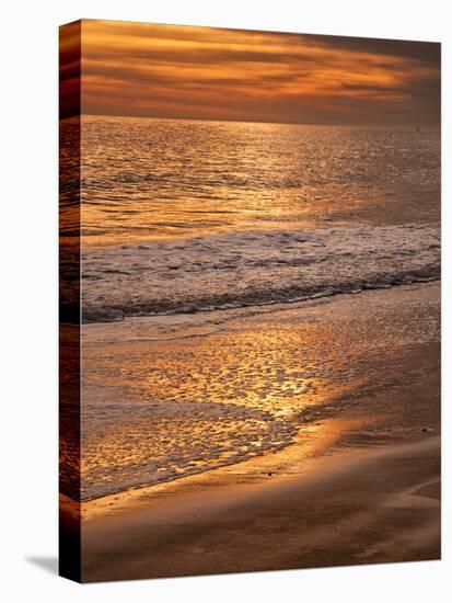 Sunset Reflection, Cape May, New Jersey, USA-Jay O'brien-Premier Image Canvas