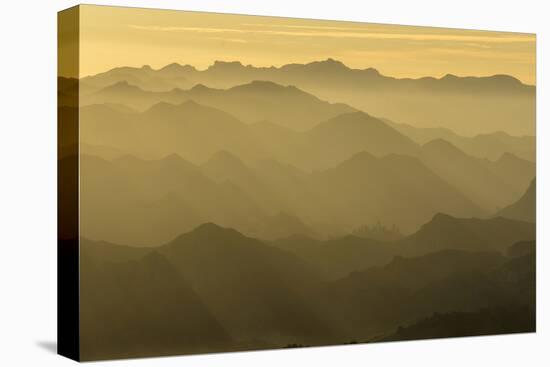 Sunset, Santa Monica Mountains, Santa Monica Mountains Nra, California-Rob Sheppard-Premier Image Canvas