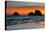 Sunset, Sea Stacks, Oceanside, Oregon, USA-Michel Hersen-Premier Image Canvas
