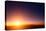 Sunset Sky Stratosphere Background, Pictured from Plane.-logoboom-Premier Image Canvas