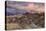 Sunset Storm at Zabriskie Point-Vincent James-Premier Image Canvas