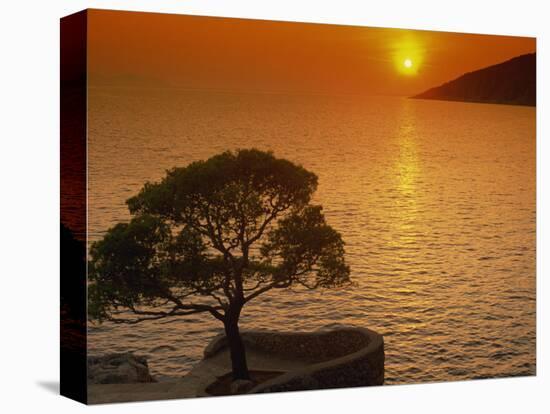 Sunset, Sveta Nedelja, Hvar Island, Croatia, Europe-Ken Gillham-Premier Image Canvas