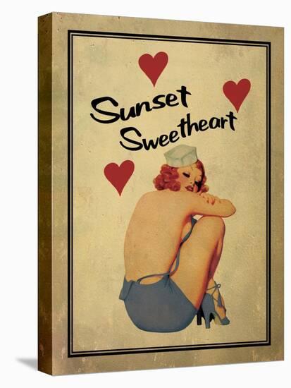 Sunset Sweetheart-Jason Giacopelli-Stretched Canvas