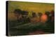 Sunset through Trees, c.1855-Francis Danby-Premier Image Canvas