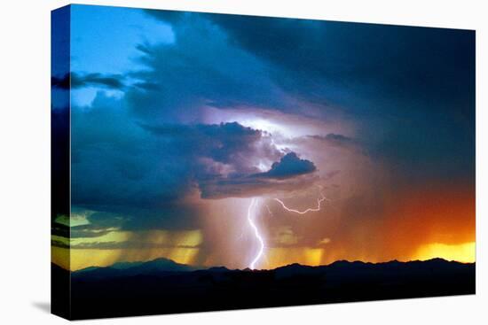 Sunset Thunderstorm-Douglas Taylor-Premier Image Canvas