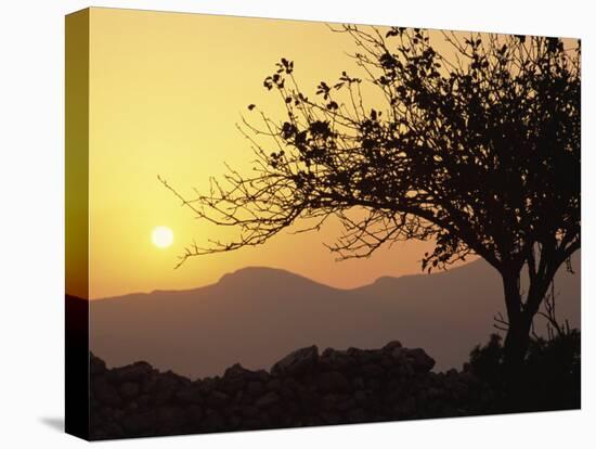 Sunset, Tilos, Dodecanese, Greek Islands, Greece, Europe-Ken Gillham-Premier Image Canvas