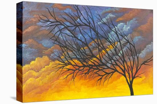 Sunset Tree-Michelle Faber-Premier Image Canvas