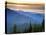 Sunset View from Deer Park, Olympic National Park, Washington, USA-Don Paulson-Premier Image Canvas