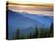 Sunset View from Deer Park, Olympic National Park, Washington, USA-Don Paulson-Premier Image Canvas