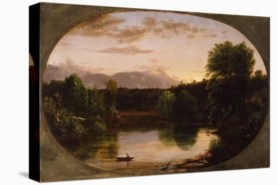 Sunset, View on Catskill Creek, 1833-Thomas Cole-Premier Image Canvas