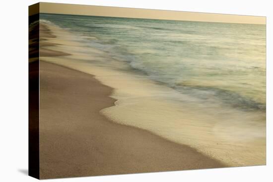 Sunset wave pattern on Gulf of Mexico, Naples, Florida.-Adam Jones-Premier Image Canvas